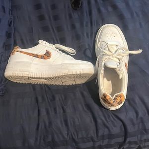 Air Force one leopard print